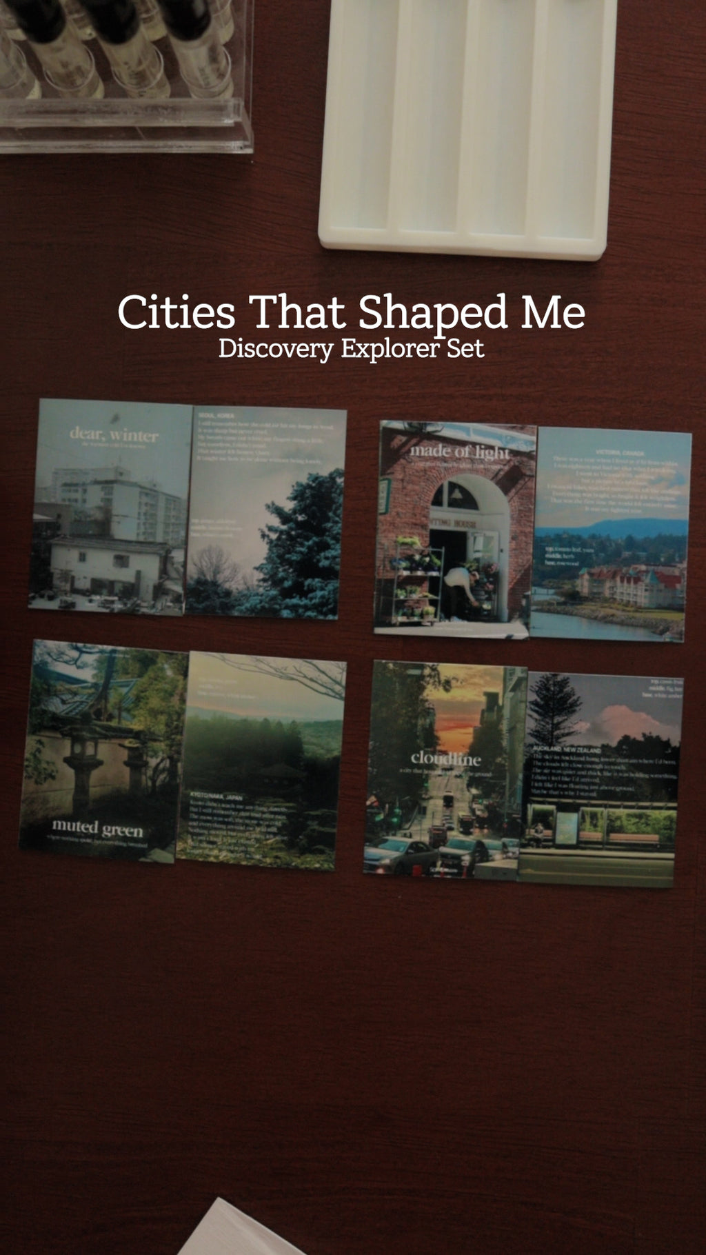 Discovery Explorer Set - Cities That Shaped Me