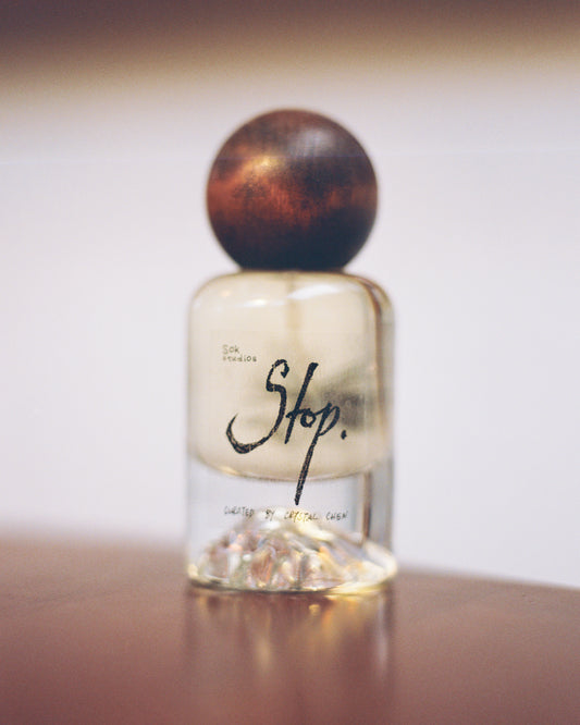 STOP. Perfume by Crystal Chen × SOK Studios