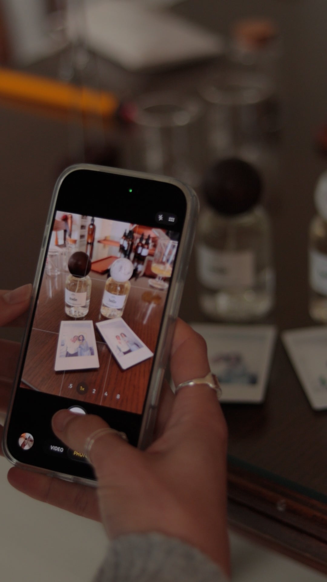 Capturing a personalised perfume created at Sok Studios Auckland