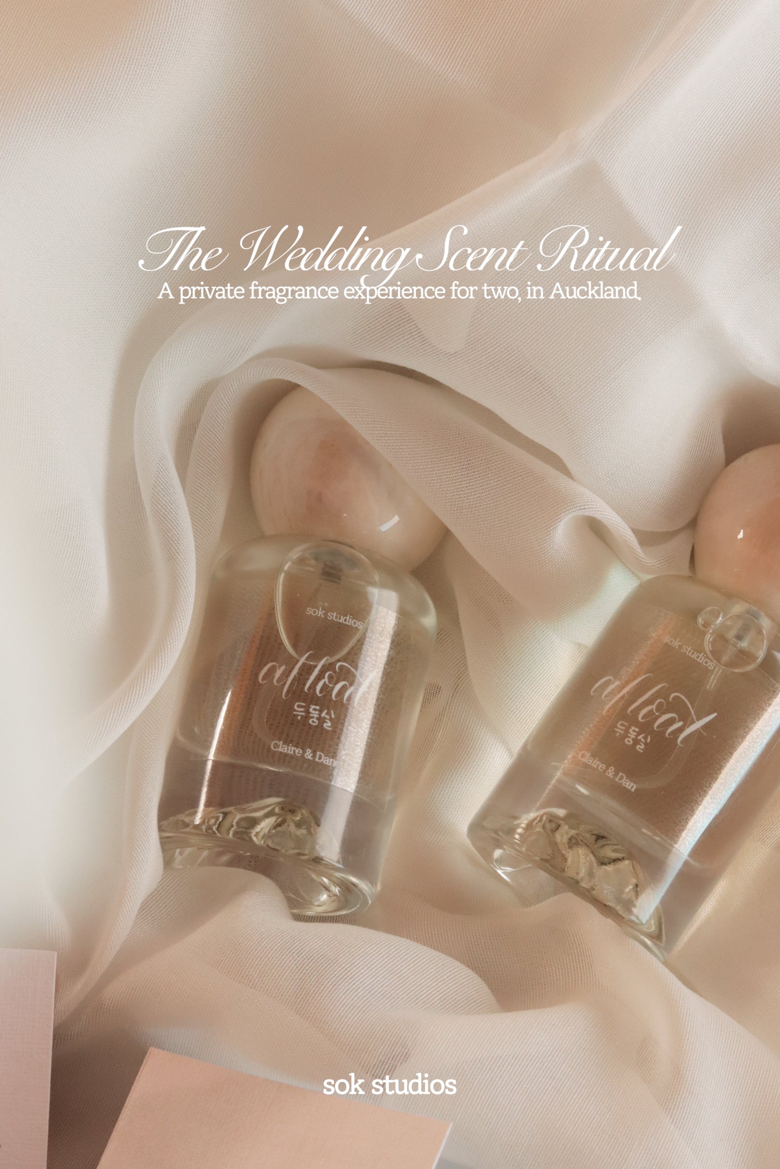 Create Your Own Wedding Perfume | Custom Wedding Perfume Experience in Auckland